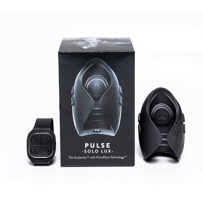 Male Masturbator Pulse Solo Lux Black - secretsextoys.store