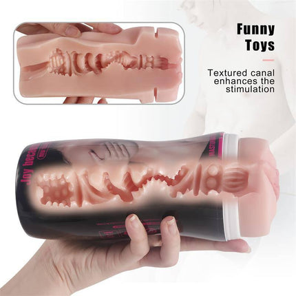 Male Masturbator Vagina Karen with textured canal for realistic stimulation