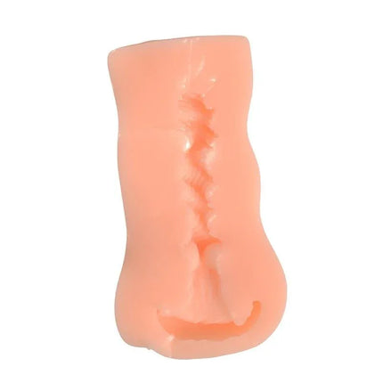 Male Masturbator Vagina Xianger Skin with realistic opening and textured tunnel, designed for lifelike stimulation.