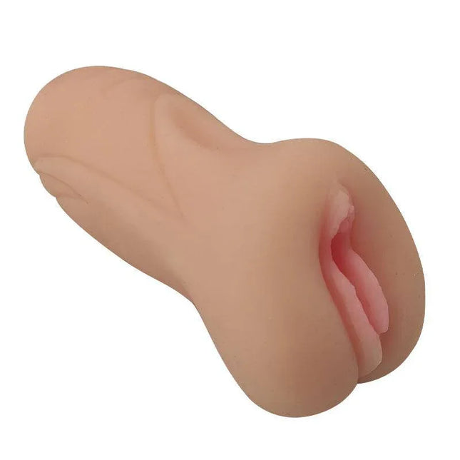 Male Masturbator Vagina by A-GUSTO, realistic design, soft materials, body-safe for lifelike pleasure and snug fit.