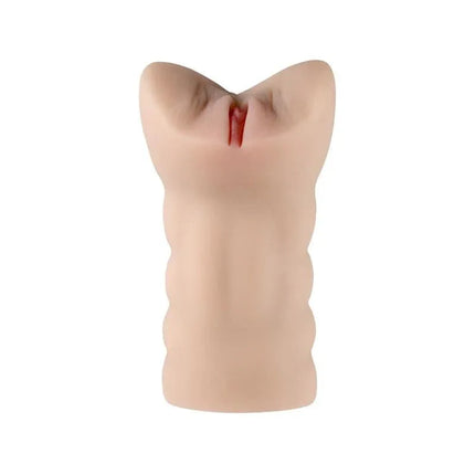 Male Masturbator Vainga Michelle Skin with realistic vagina-shaped opening and textured tunnel for enhanced pleasure.
