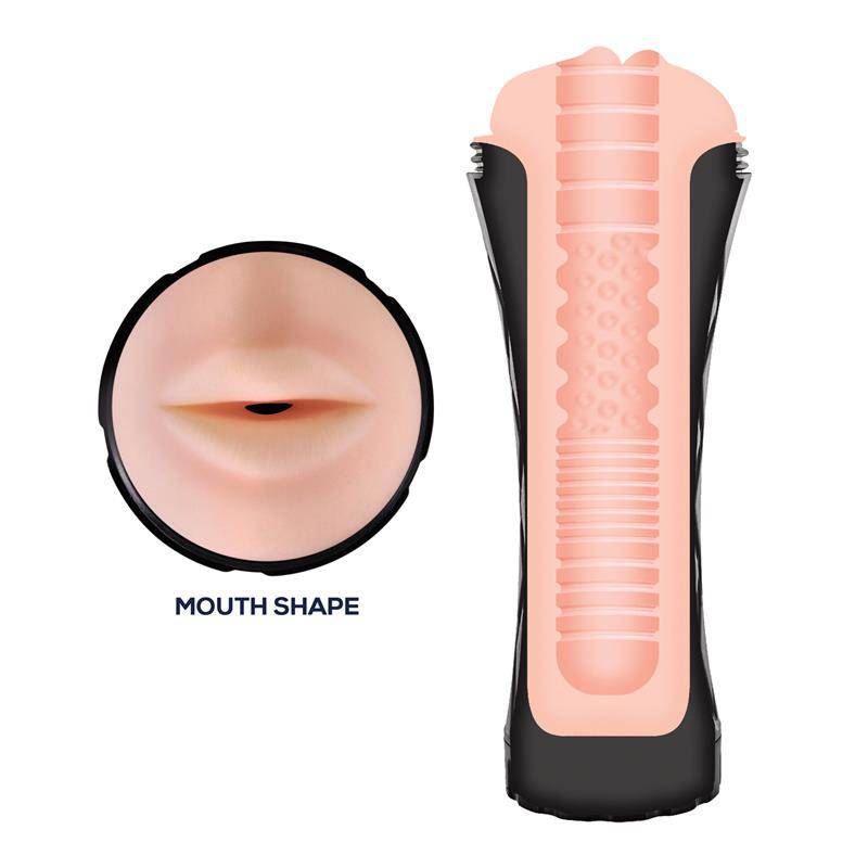Mann1 Realistic Male Masturbator Mouth Shape - secretsextoys.store