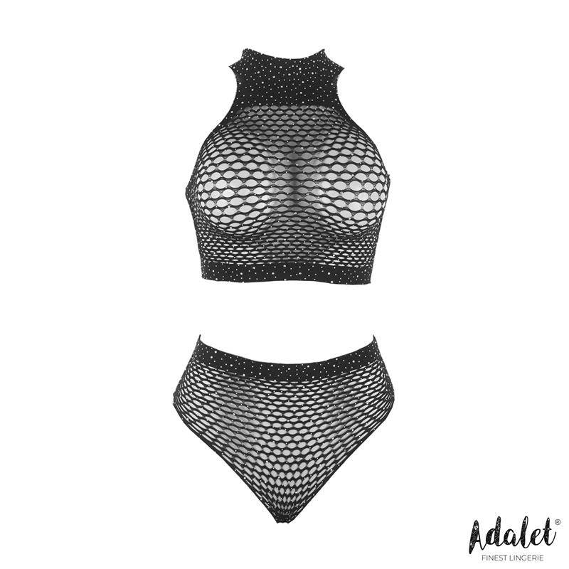 Marga Top and Panties Fishnet Set - secretsextoys.store