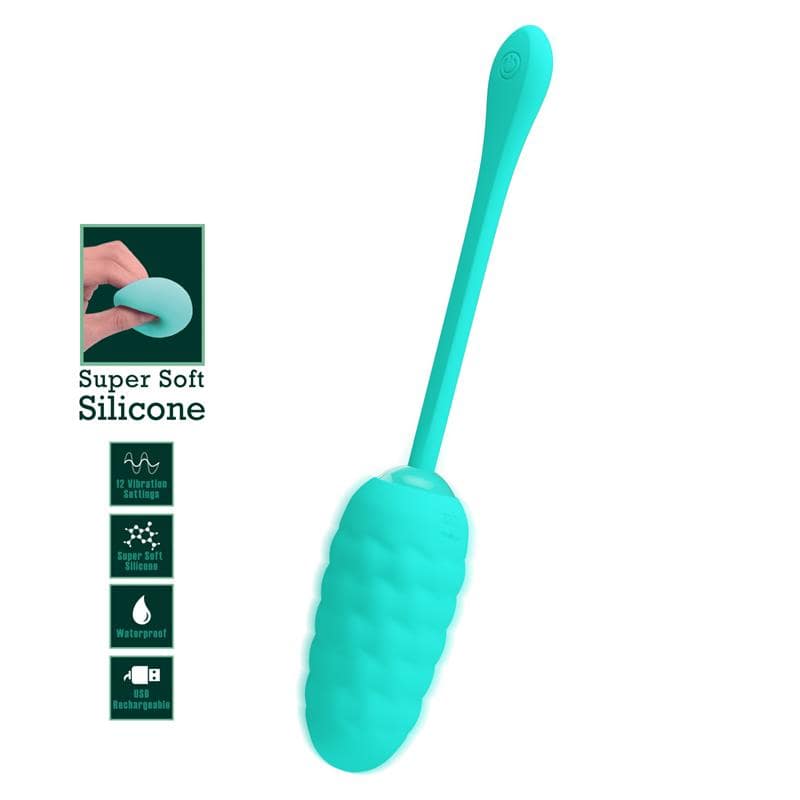 Marina Vibrating Egg Green - secretsextoys.store