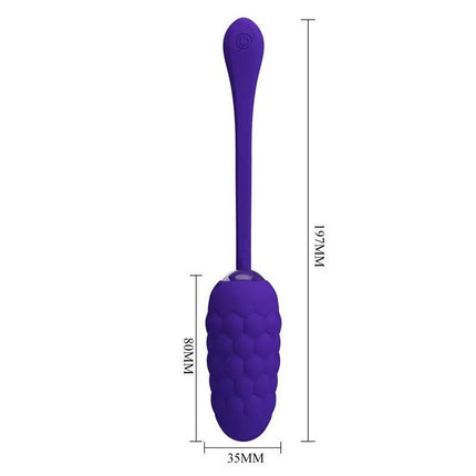 Marina Vibrating Egg Violet USB-Rechargeable Silicone Pleasure Egg