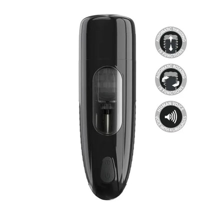 Marlos Automatic Masturbator with Vibration and USB Movement featuring 10 functions, vibration modes, and hands-free operation.