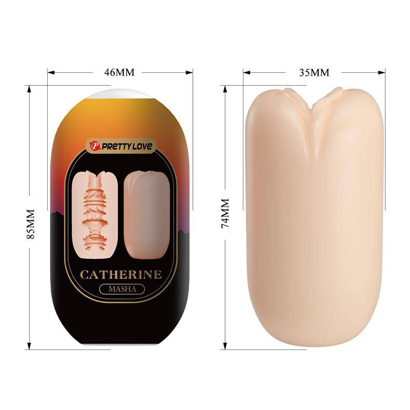 Masha Masturbator Egg Double Texture - secretsextoys.store