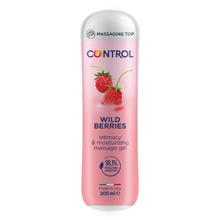 Massage Gel Wild Berries 200 ml, ultra-sensory hydrating gel, soft texture, captivating aroma, relaxation product