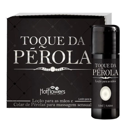 Massage Lotion and Pearl Necklace Toque da Perola packaging