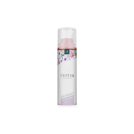 Massage Oil Soothing Jasmine - 100 ml by Exotiq in a sleek bottle for a calming spa experience at home.