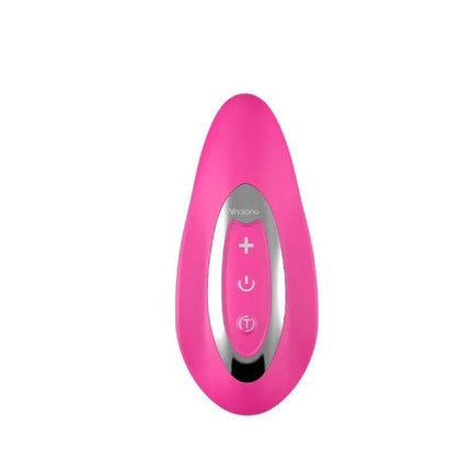 Massager Curve Fuchsia with 7 vibration functions, intuitive interface, and premium silicone shell for precise stimulation.