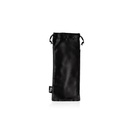 Black carrying pouch for Massager No. 4 Black, elegant storage for robust, waterproof and USB rechargeable massager.