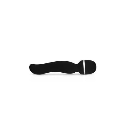 Massager No. 4 Black - elongated design with 10 vibration functions, USB rechargeable and waterproof for shower use