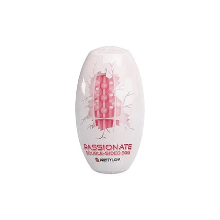 Masturbation Sleeve Passionate in oval form with a textured pink interior for enhanced solo pleasure.
