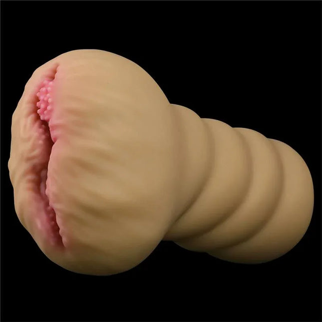 Masturbator Aliens Pie 1, alien-themed solo device with textured tunnel for immersive adult experience.