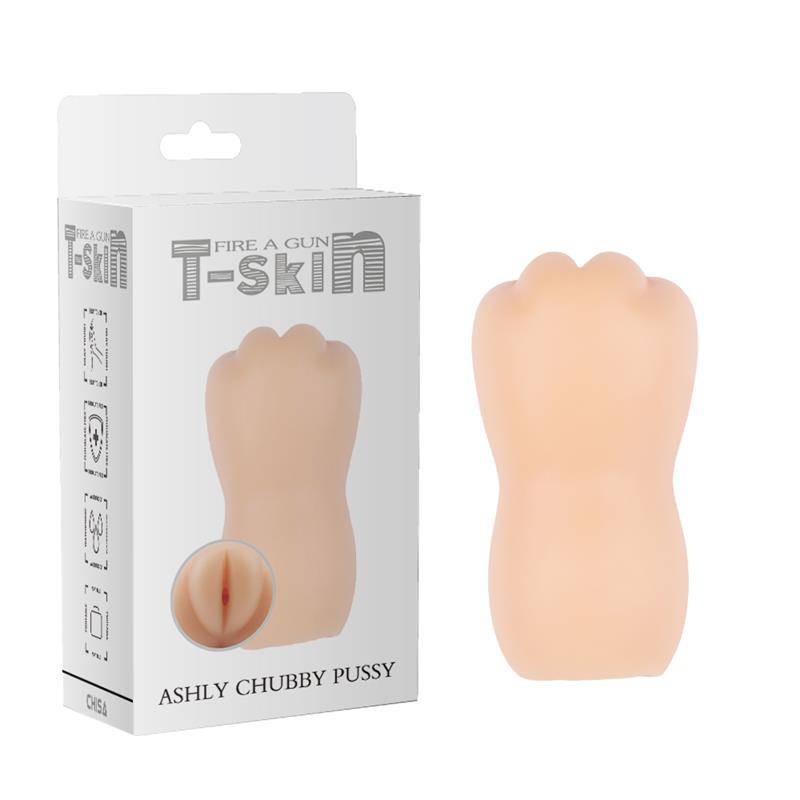 Masturbator Ashly Chubby Vagina T - Skin 13.3 cm Flesh - secretsextoys.store