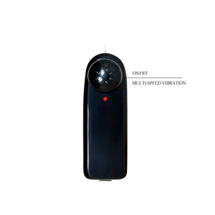 Remote control for Masturbator Bigger Man Flesh with multi-speed vibration settings.