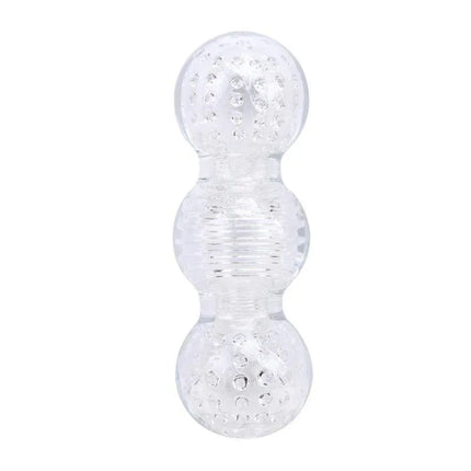 Masturbator Crystal Hand Job with textured design for enhanced sensation and intense stimulation, made of TPE material.