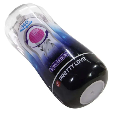 Masturbator Cup with Magic Ball featuring textured internal structures for enhanced pleasure and snug fit
