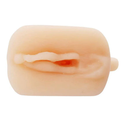 Masturbator Fire a Gun N7 T-Skin 14.2 cm Flesh, realistic vagina-shaped toy with T-Skin texture for solo pleasure.