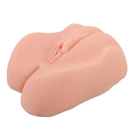 Masturbator Fire In The Hole T-Skin 16.2 cm Flesh with dual-entry sleeve for realistic solo pleasure experience.