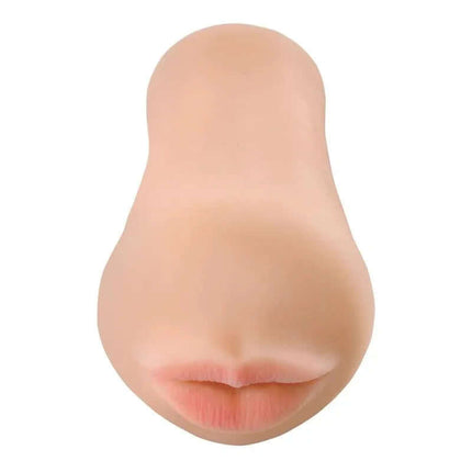 Masturbator Mouth Deep Throat, travel-friendly FantaFlesh, lifelike texture, realistic tongue and teeth, compact pleasure device.