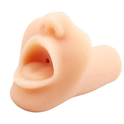 Masturbator Mouth Taco Woooo - mouth-shaped sex toy with tongue-like texture for enhanced solo play