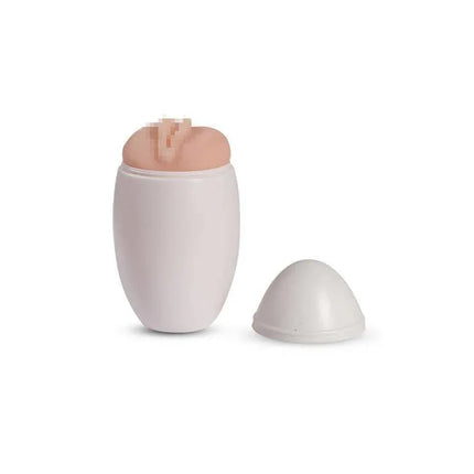 Masturbator Rainbow Pink with removable sleeve and flexible TPR shell for textured stimulation and easy cleaning