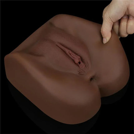 Masturbator Streetgirls 1 with lifelike design for intimate pleasure, featuring realistic vaginal and anal openings in a textured tunnel.