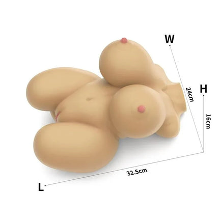 Masturbator Streetgirls 6 double-insertion sex toy dimensions and realistic design for immersive experience.