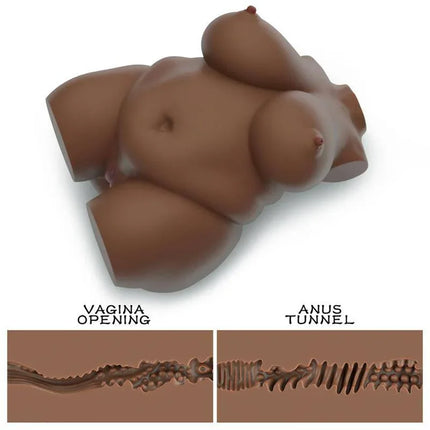 Masturbator Streetgirls 7 Plus Size, featuring double insertion with lifelike textures and ergonomic design for realistic experience.