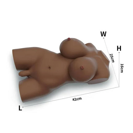 Masturbator Streetgirls 8 - lifelike trans body with ergonomic, textured design in premium body-safe TPE material.