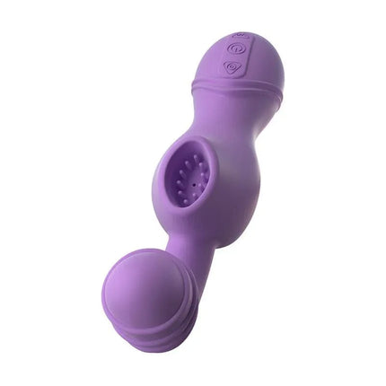 Masturbator Tease n Please-Her Purple offering 12 functions with suction and vibration modes for a customizable solo experience.