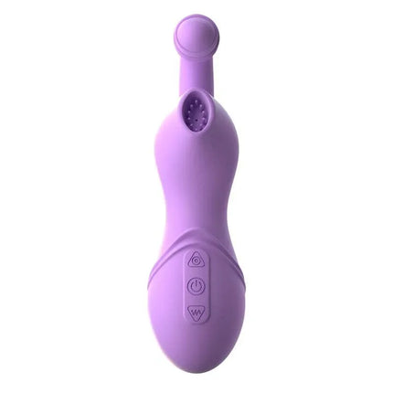 Masturbator Tease n Please-Her Purple with customizable suction and vibration settings for a personalized pleasure experience.
