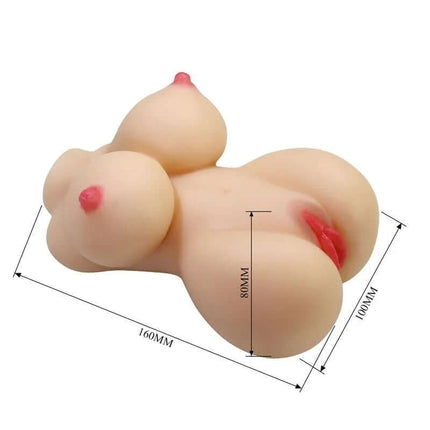 Masturbator Vagina 0.497g with Sort Skin Technology featuring realistic texture and lifelike sensations for solo use.