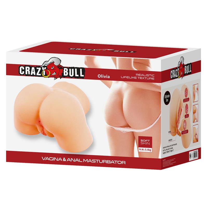Masturbator Vagina and Ass 5.5kg - secretsextoys.store