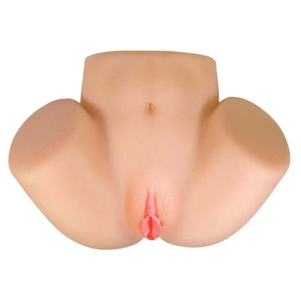 Masturbator Vagina and Ass 7 kg made of 3D TPE for lifelike realism and natural feel.