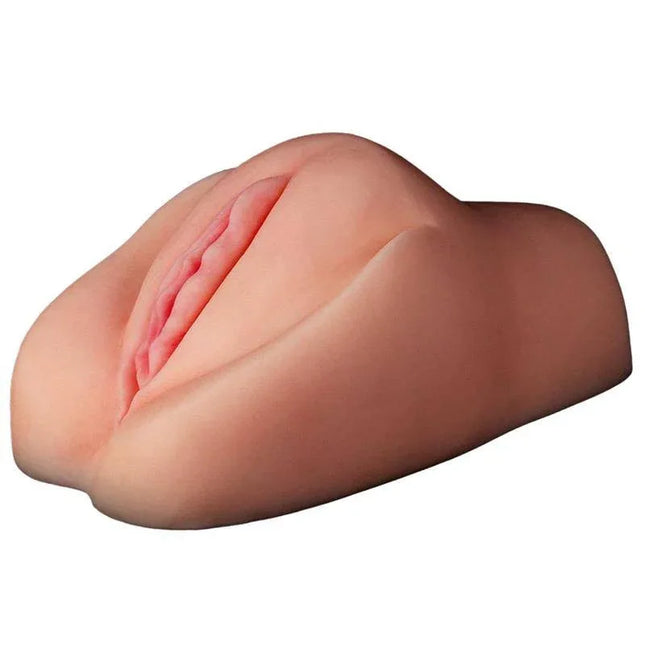 Masturbator Vagina with Vibration offering realistic stimulation with CyberSkin texture and multispeed vibrating bullet for customizable pleasure.