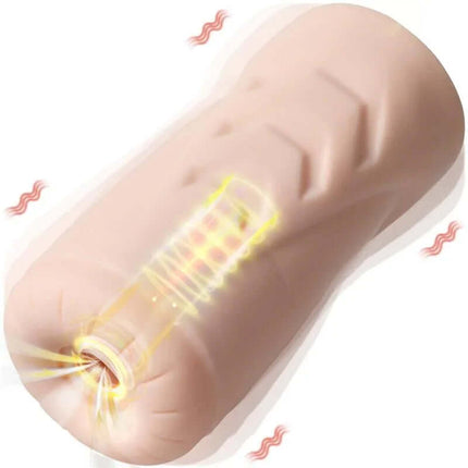 Masturbator with Sucking Efect and Vibration Suctroker V10.0 I, realistic design with vibrant suction and vibration features.