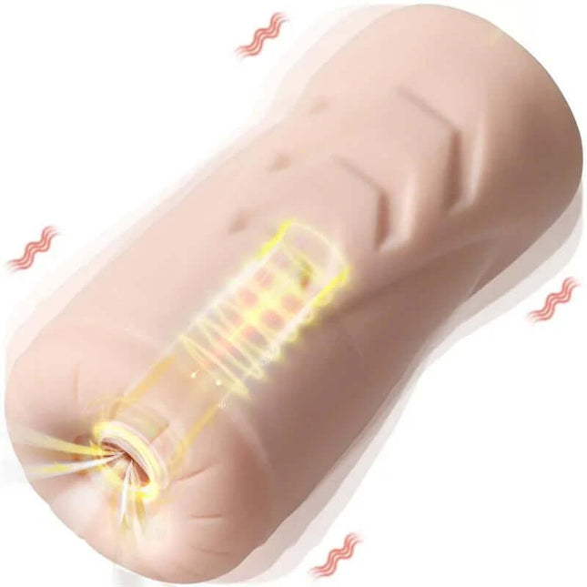 Masturbator with Sucking Efect and Vibration Suctroker V10.0 I, realistic design with vibrant suction and vibration features.