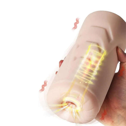 Masturbator with Sucking Efect and Vibration Suctroker V10.0 I with textured interior and realistic sensations.