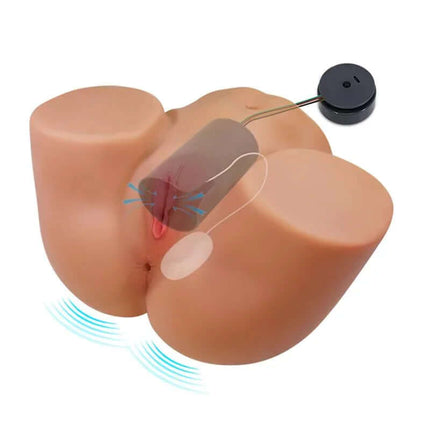 Masturbator with Vibration, Suction Effect and Voice 6.775 kg, realistic design, dual openings, innovative pleasure product
