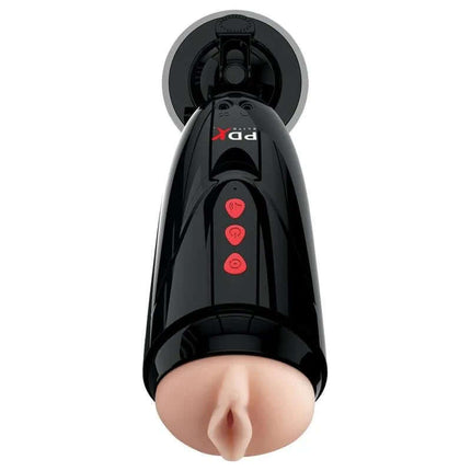 Masturbator with Vibration and Voice featuring lifelike design, multiple vibration modes, and voice playback for enhanced solo sessions.