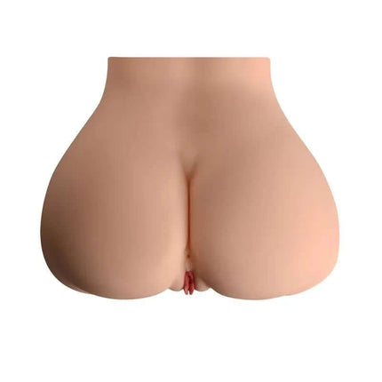 Melissa Realistic Masturbator 6.1 kg lifelike torso with soft, fluffy material, featuring vaginal and anal openings for authentic sensations.