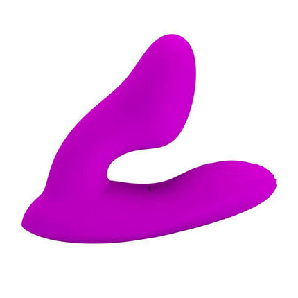 Melvin Vibrating But Plug with Remote in purple, featuring dual motors for perineum and prostate stimulation.