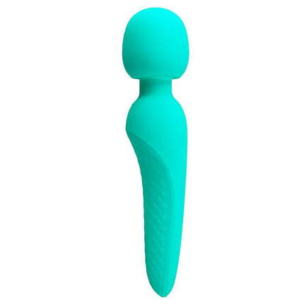Meredith Massager Wand Green for deep muscle relief with adjustable speeds and settings