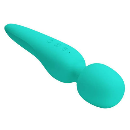 Meredith Massager Wand Green - handheld massager for muscle relief and relaxation, featuring adjustable speeds and vibration settings.