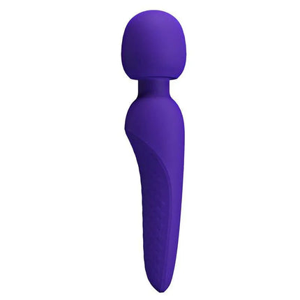 Meredith Massager Wand Violet handheld massager for deep relaxation and versatile vibrations