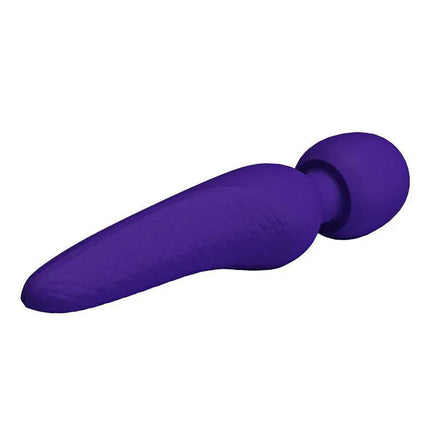 Meredith Massager Wand Violet handheld vibrator for deep muscle relief and relaxation, featuring multiple speed and vibration settings