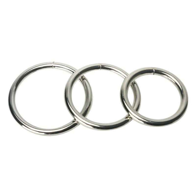 Trine Set of 3 Steel C-Ring